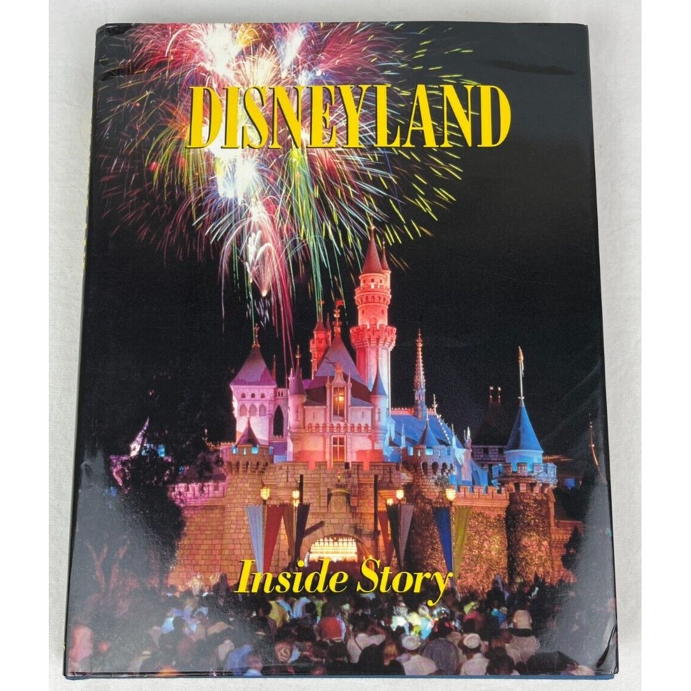 Disneyland : Inside‎ Story by Randy Bright (1987, Hardcover) LARGE Book!  Photos